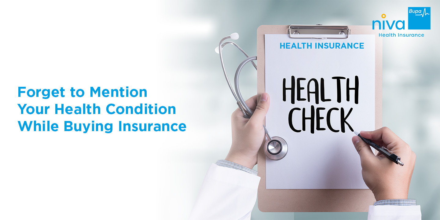 Health Condition While Buying Insurance